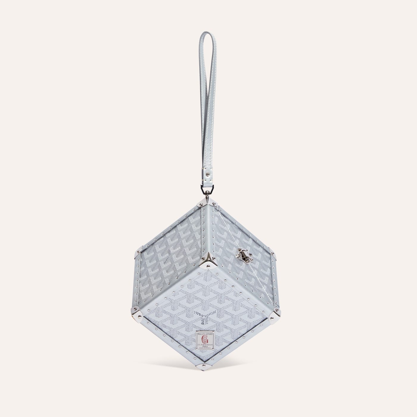 Goyard Dé Trunk Bag Silver - Image 1